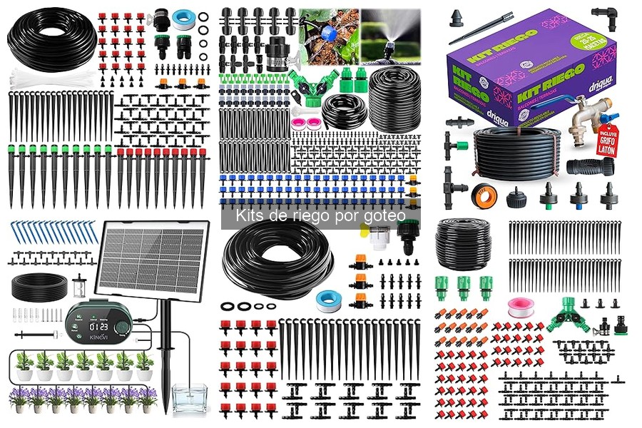 Dónde comprar kits de riego por goteo en oferta