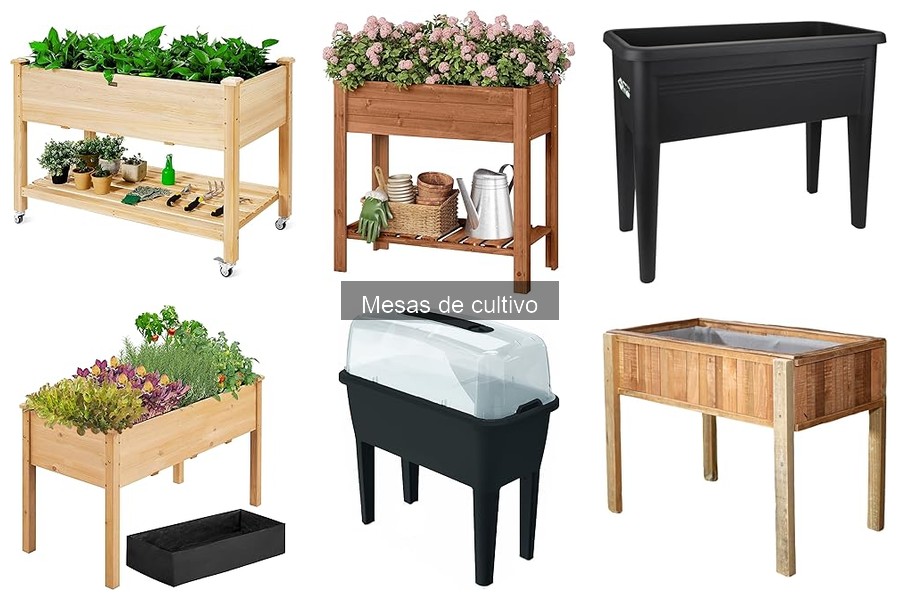 Dónde comprar mesas de cultivo: mejores opciones online y físicas