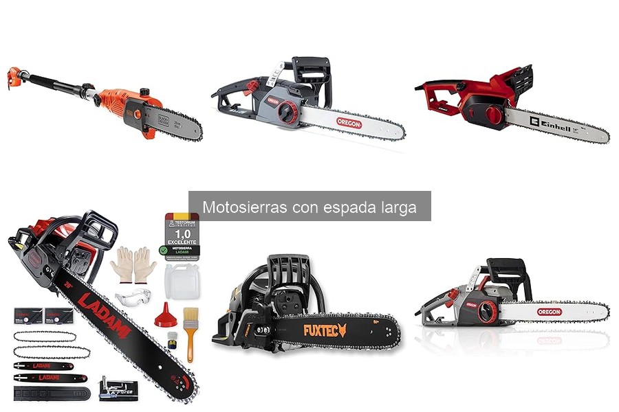 Dónde comprar motosierras con espada larga: guías y opciones