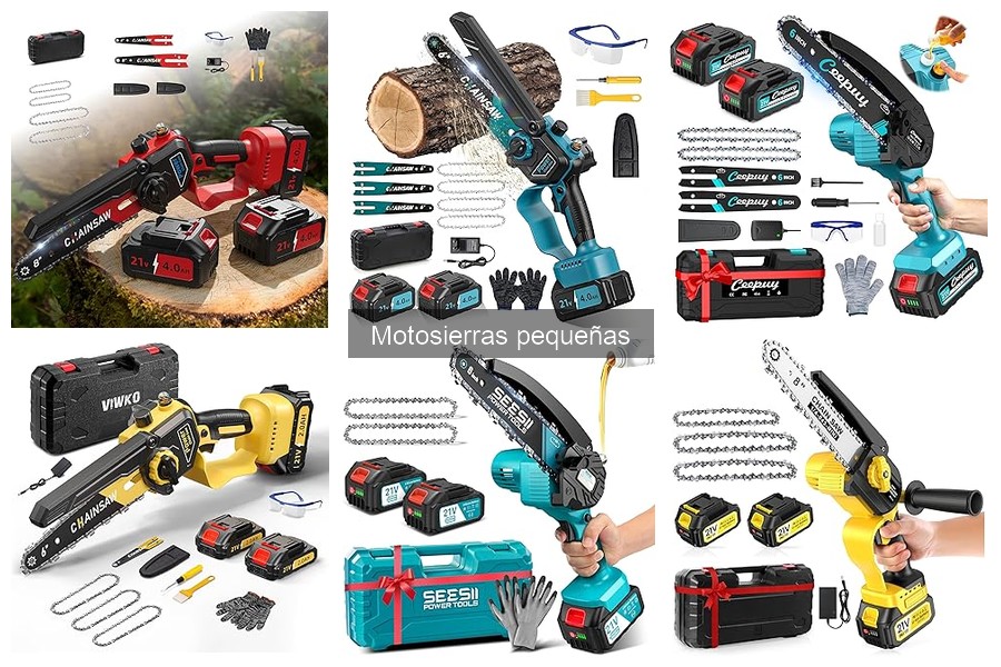 Dónde comprar motosierras pequeñas: Mejores tiendas y ofertas