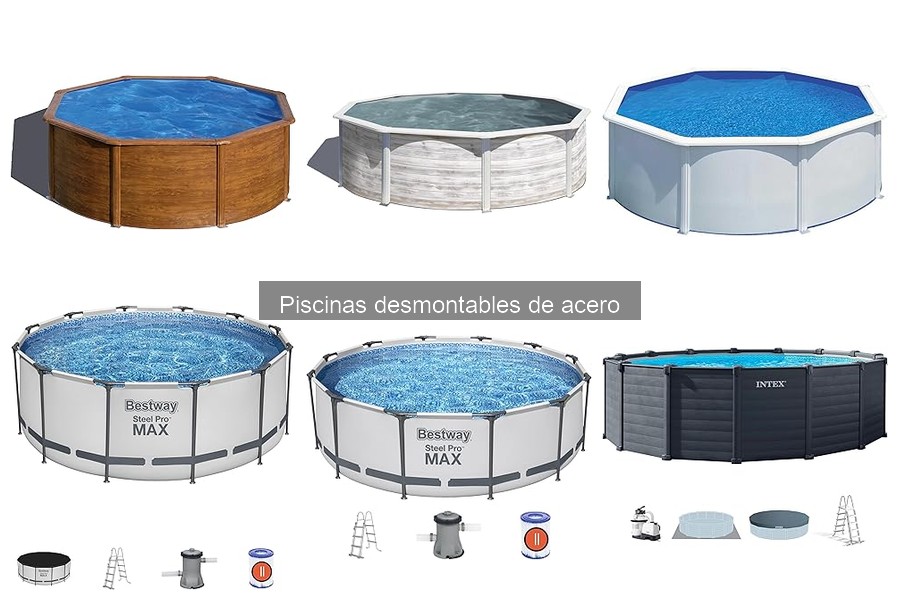 Dónde comprar piscinas desmontables de acero baratas