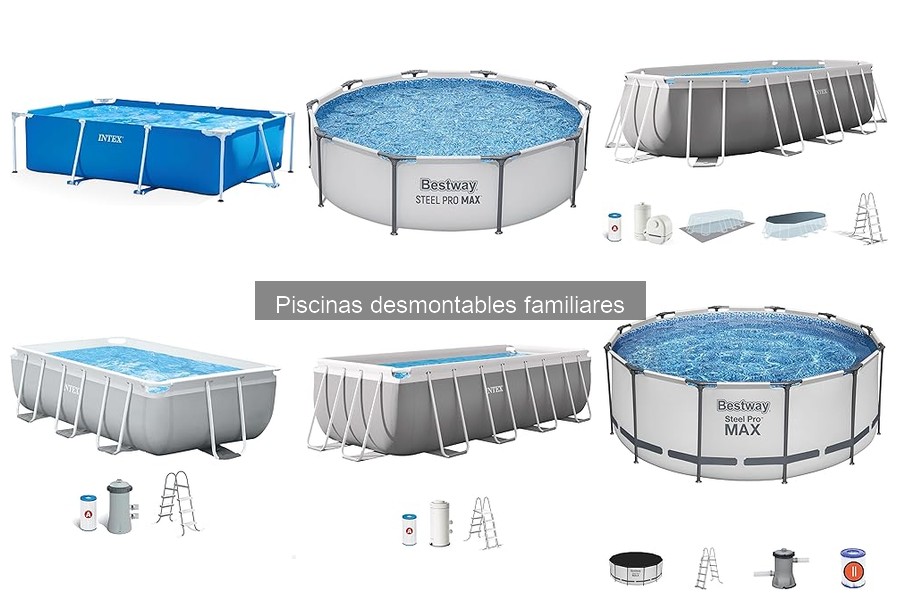 Dónde comprar piscinas desmontables familiares: las mejores opciones