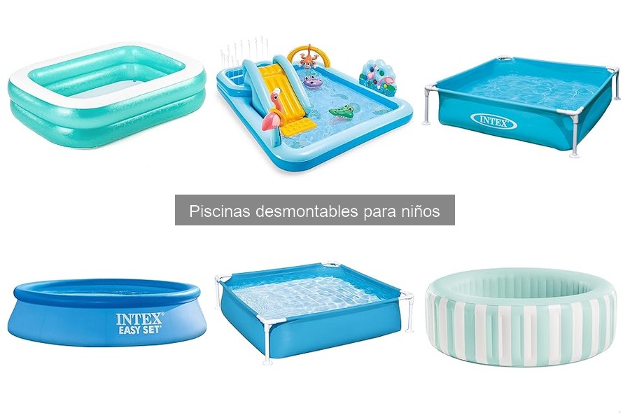 Dónde comprar piscinas desmontables para niños fácilmente