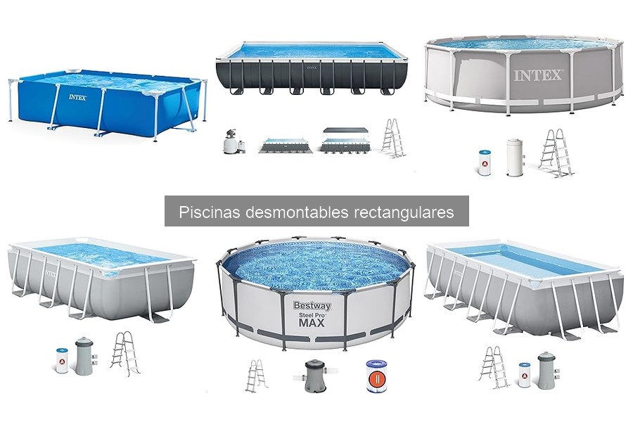Dónde comprar piscinas desmontables rectangulares y mejores ofertas