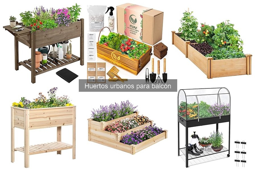 Dónde comprar productos para huertos urbanos en el balcón