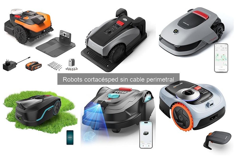 Efectividad de Robots Cortacésped Sin Cable en Terrenos Irregulares