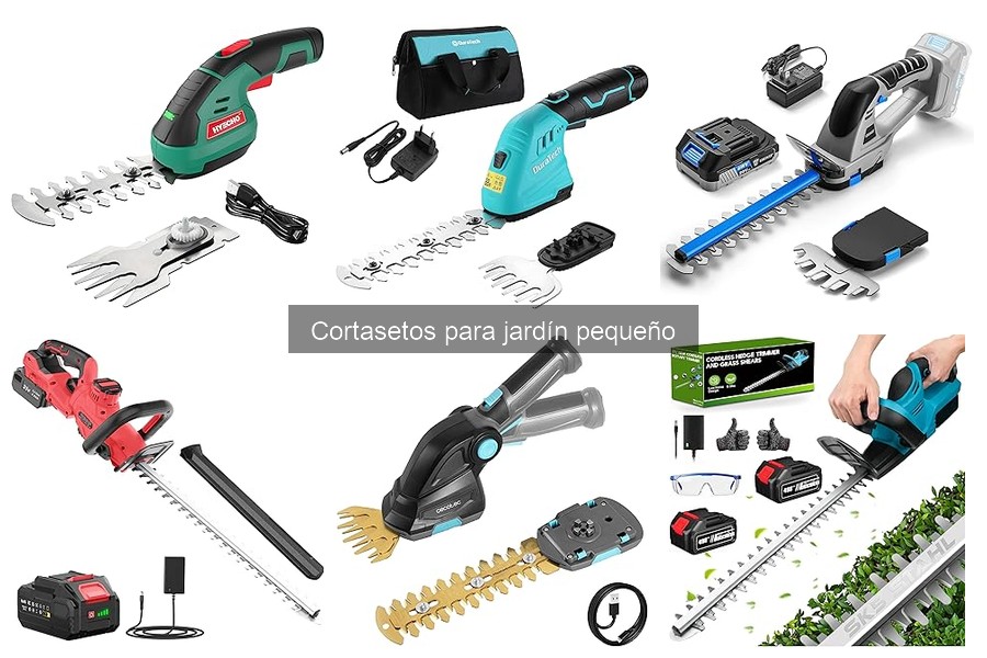 El tamaño ideal de cortasetos para jardines pequeños