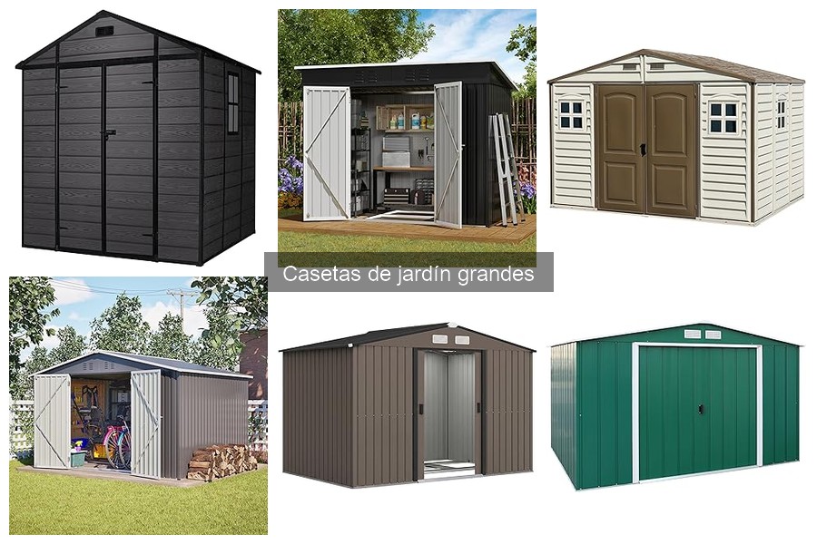Errores comunes al comprar casetas de jardín grandes