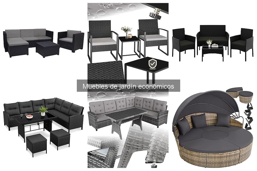 Errores comunes al comprar muebles de jardín económicos