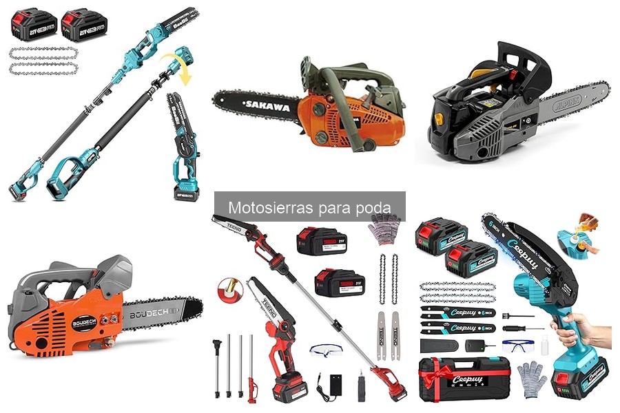 Errores comunes al elegir motosierras para poda