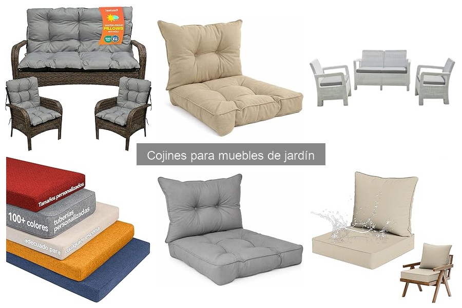 Errores comunes al usar cojines para muebles de jardín