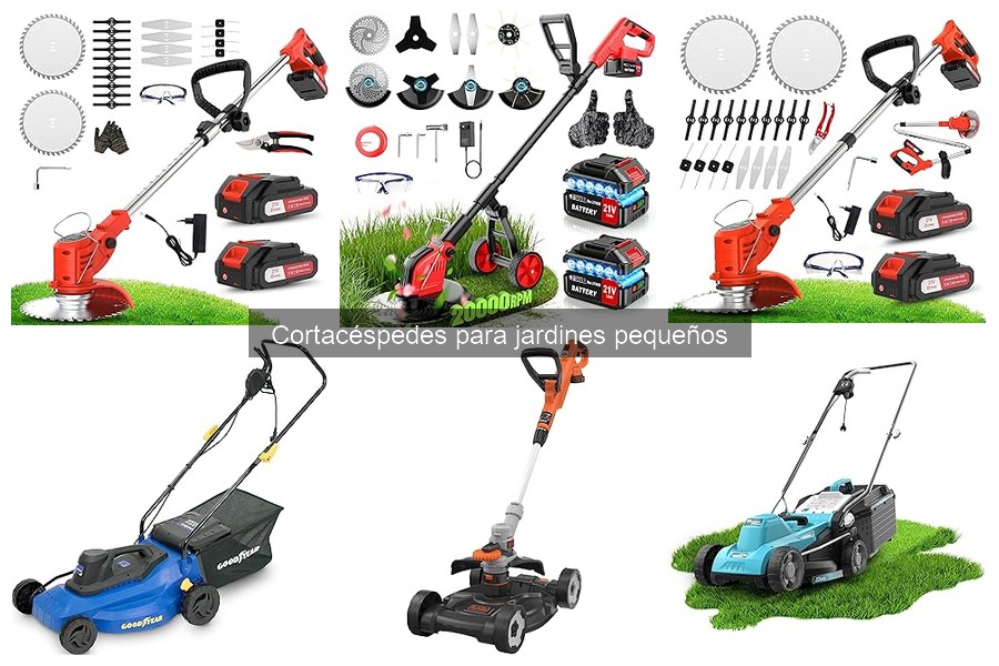Errores comunes al usar cortacéspedes en jardines pequeños