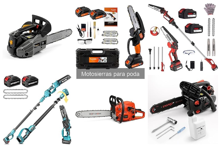 ** Errores comunes al usar motosierras para poda y cómo solucionarlos