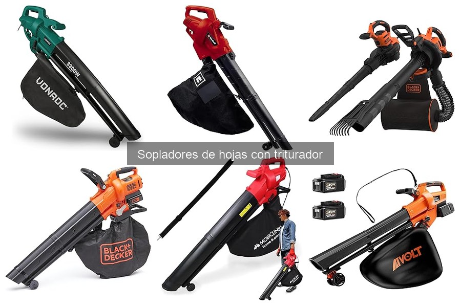 Errores comunes al usar un soplador de hojas con triturador