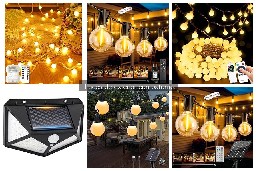 Errores comunes en luces de exterior con batería y soluciones