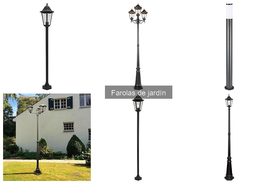 Estilos de Farolas de Jardín para Diferentes Decoraciones