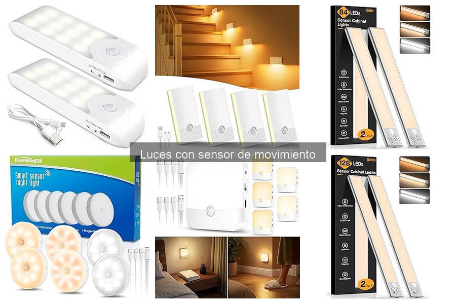 Factores clave para elegir luces con sensor de movimiento