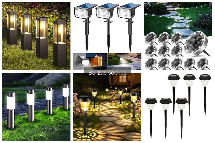 Guía de compra: Balizas solares para jardín