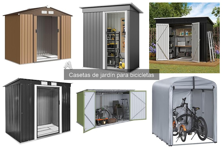 Guía de compra de casetas de jardín para bicicletas