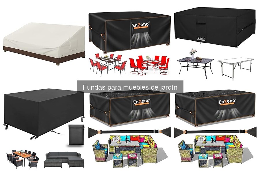 Guía de compra de fundas para muebles de jardín