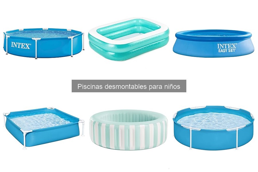 Guía de compra de piscinas desmontables para niños