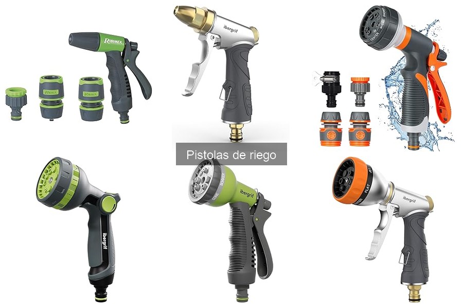 Guía de compra de pistolas de riego para tu jardín