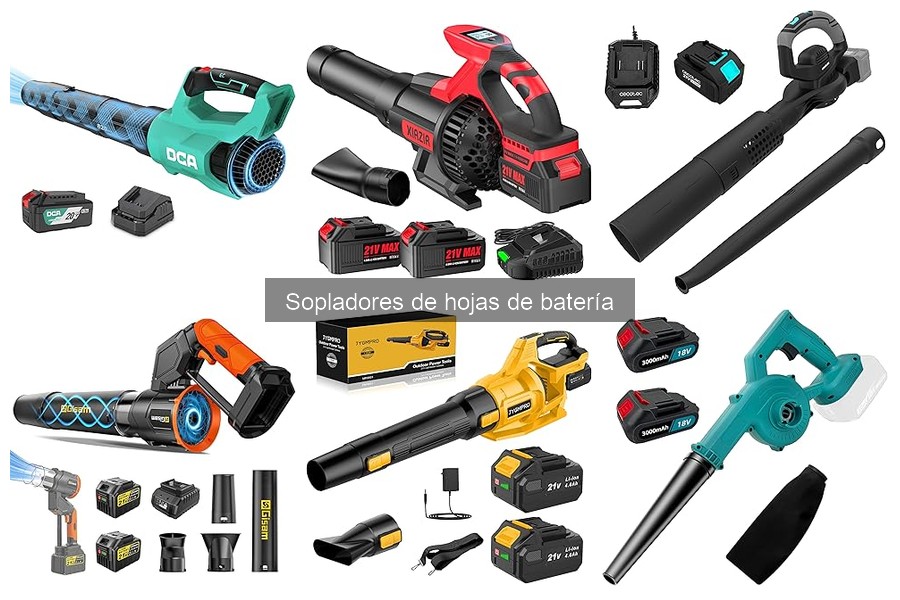 Guía de compra de sopladores de hojas de batería