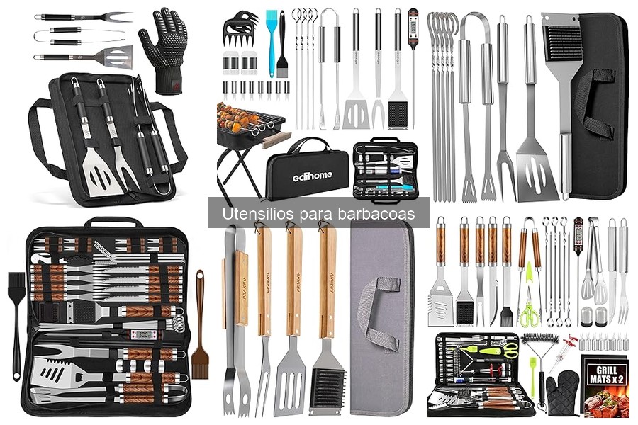 Guía de compra de utensilios para barbacoa en Amazon