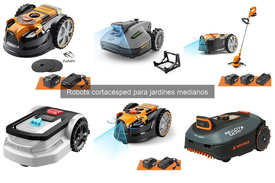 Guía de compra: Robot cortacésped para jardín mediano