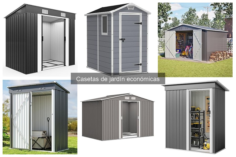 Guía de instalación de casetas de jardín económicas