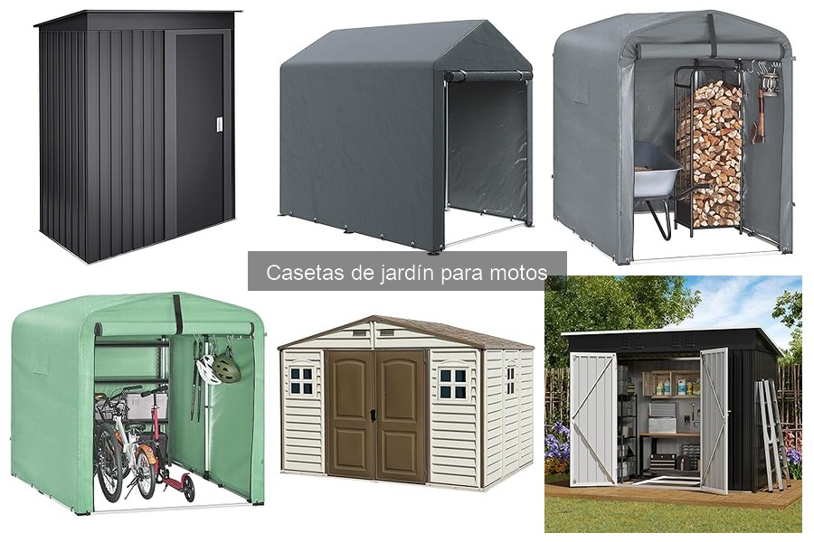 Guía de Instalación de Casetas de Jardín para Motos