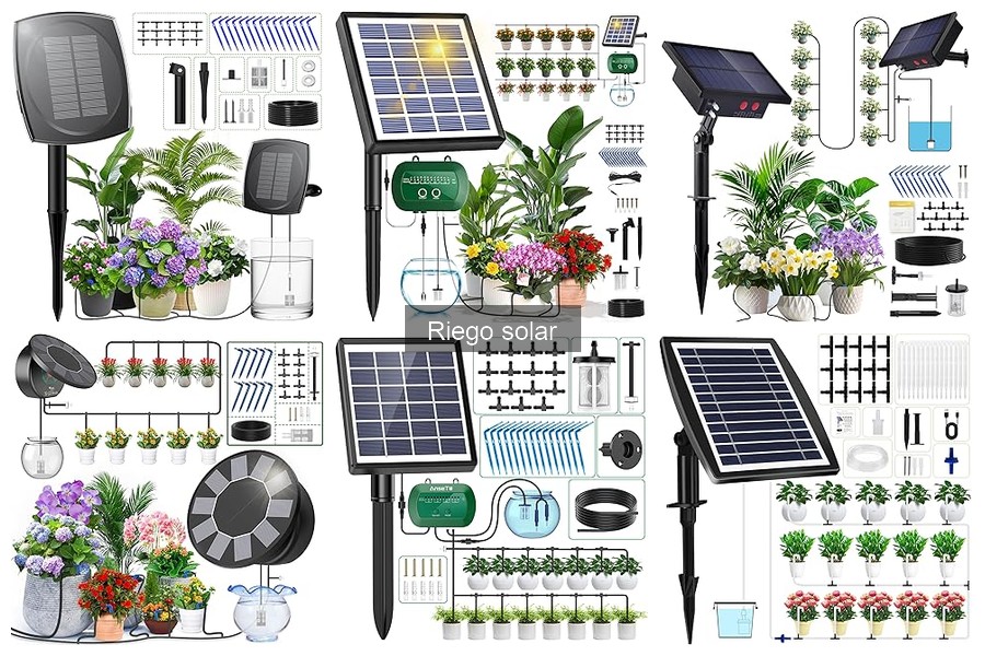 Guía de Instalación de Riego Solar en el Jardín