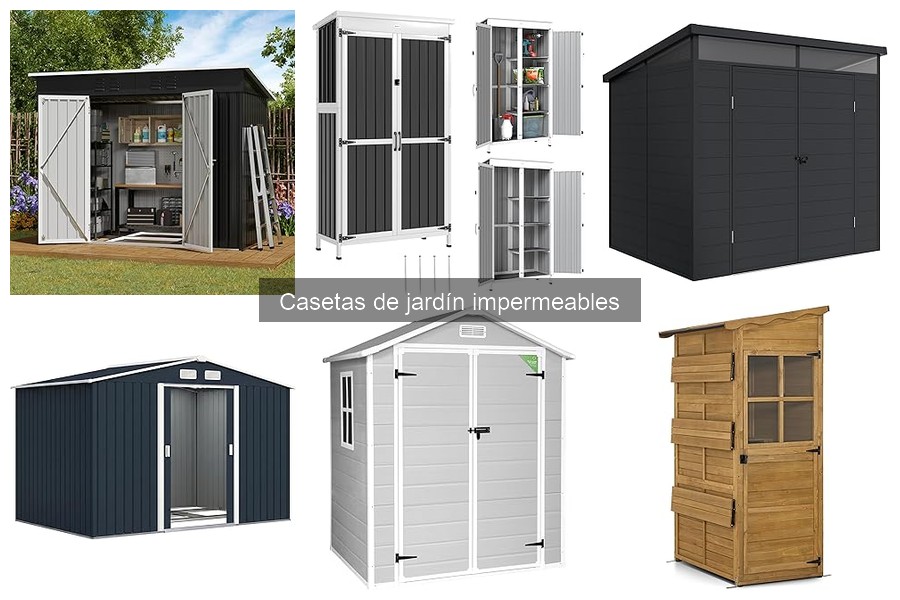 Guía para Elegir Casetas de Jardín Impermeables