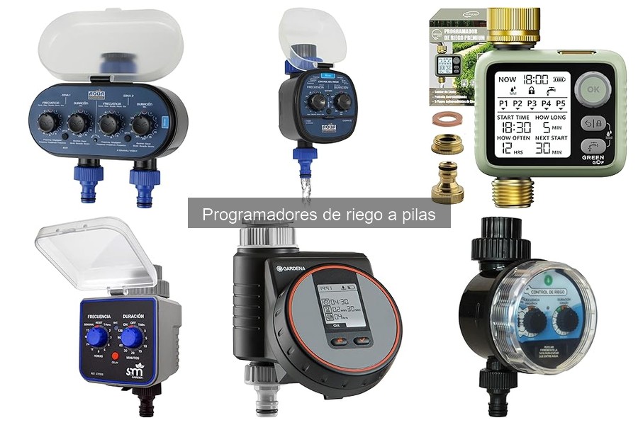 Guía para Elegir el Mejor Programador de Riego a Pilas