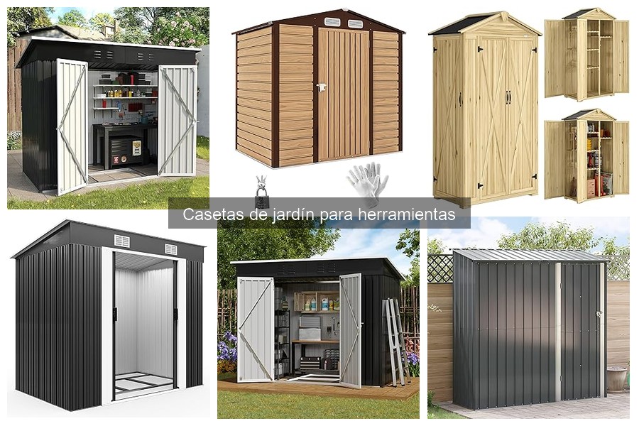 Guía para elegir la mejor caseta de jardín para herramientas