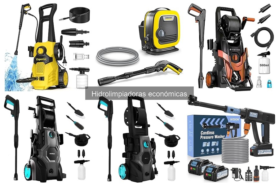 Guía para Elegir la Mejor Hidrolimpiadora Económica