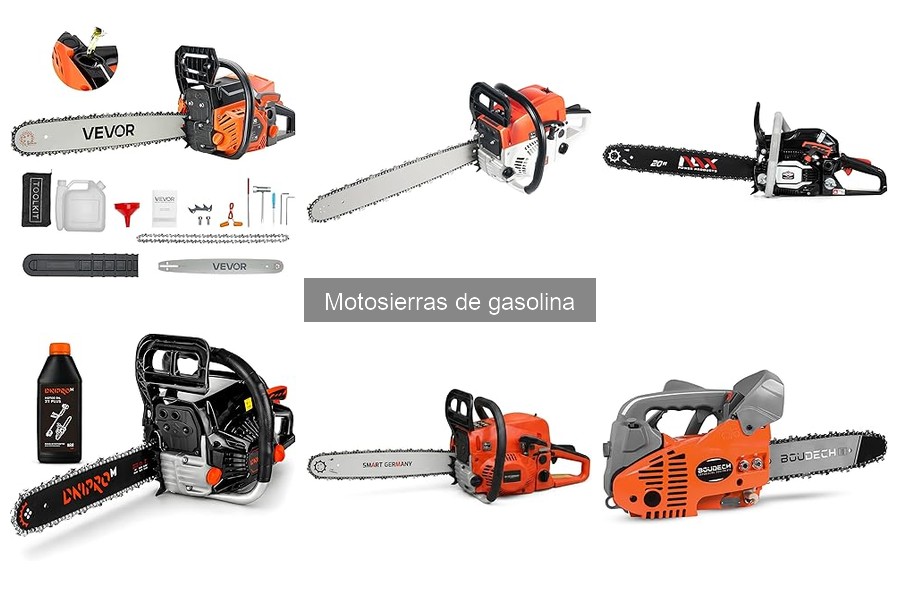 Guía para Elegir la Motosierra de Gasolina Adecuada