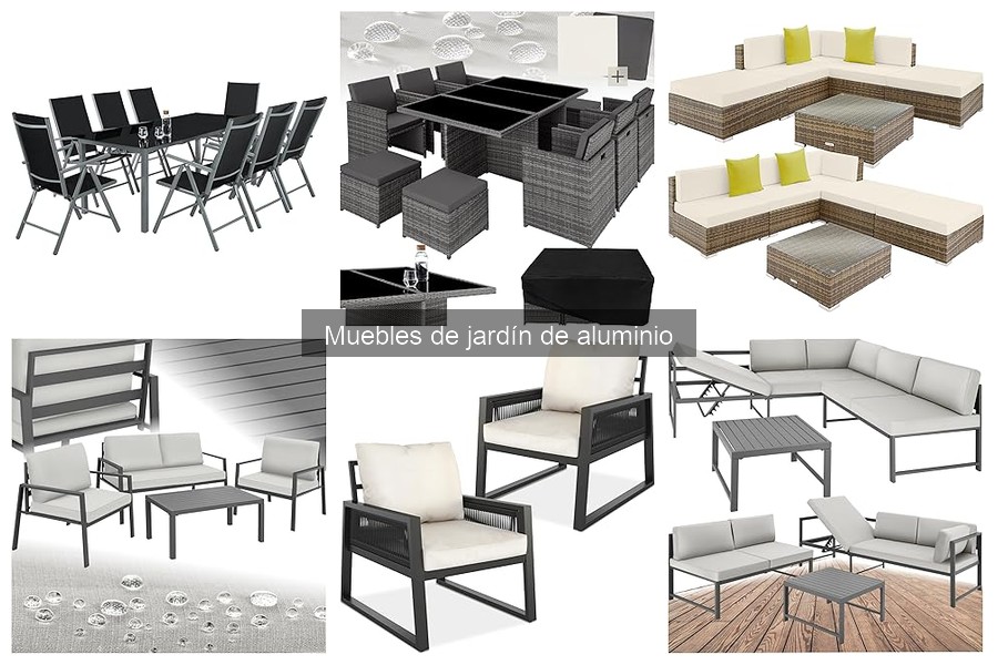 Guía para Elegir Muebles de Jardín de Aluminio Eficazmente
