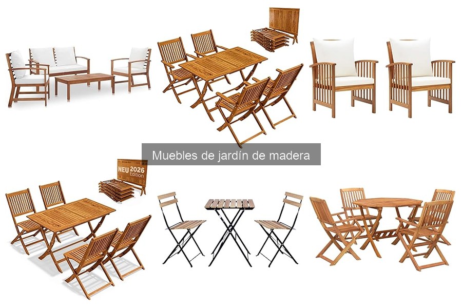 Guía para Elegir Muebles de Jardín de Madera Eficazmente