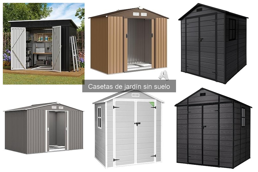 Guía para instalar una caseta de jardín sin suelo