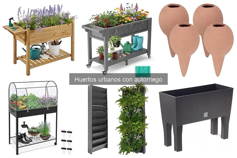 Huertos Verticales con Autorriego: Ventajas y Diferencias