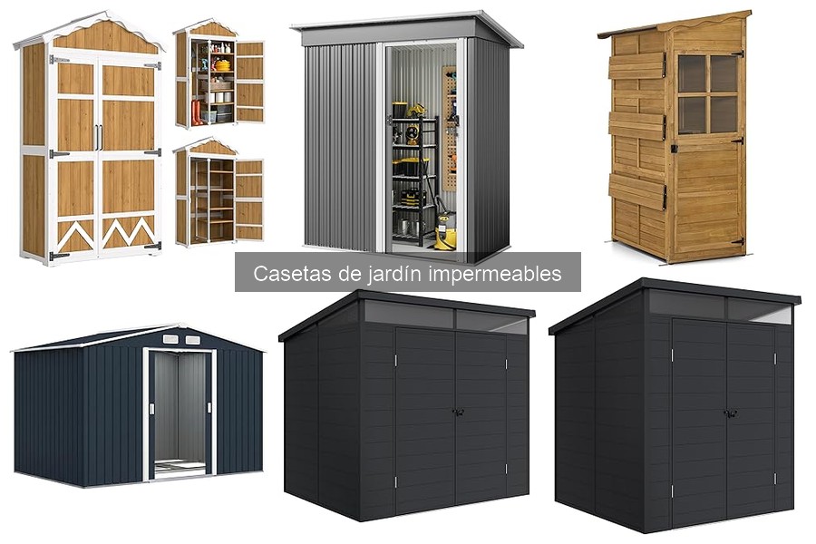Ideas creativas para decorar tu caseta de jardín impermeable