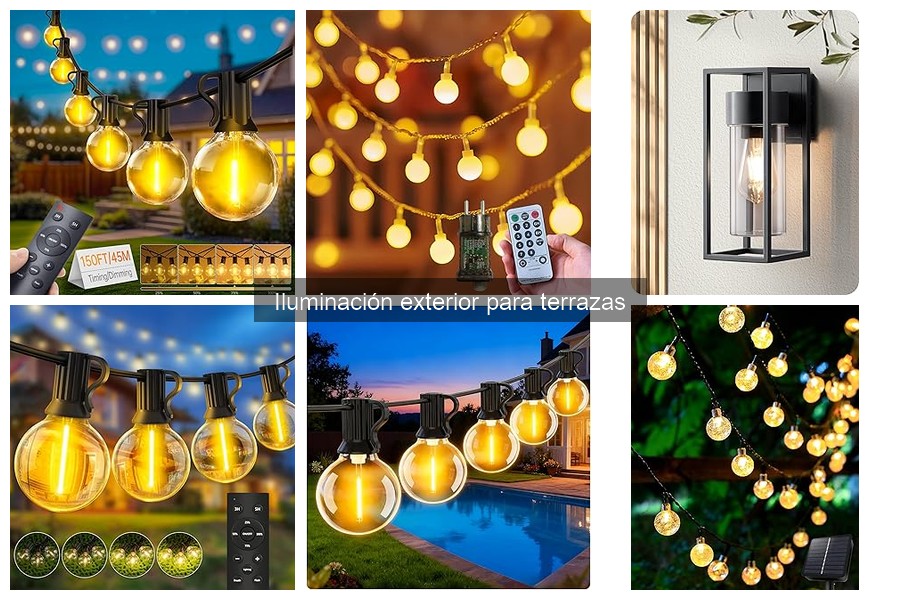 Ideas creativas para iluminar tu terraza con estilo