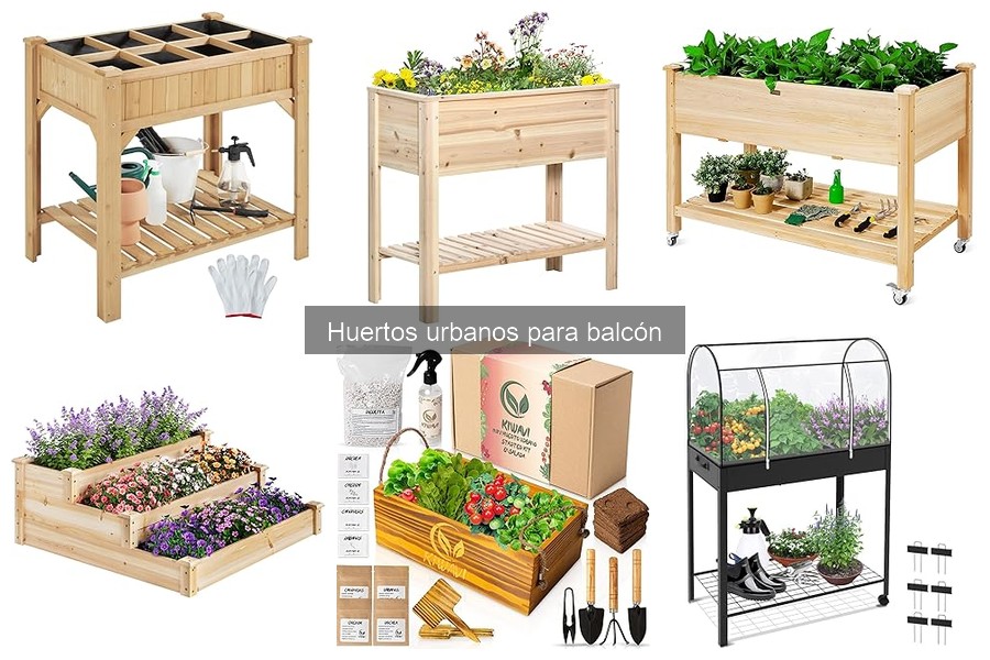 Ideas creativas para organizar tu huerto urbano en el balcón