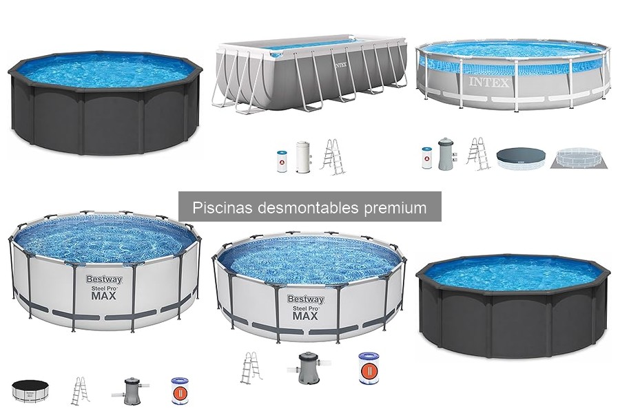 Imprescindibles accesorios para piscinas desmontables premium