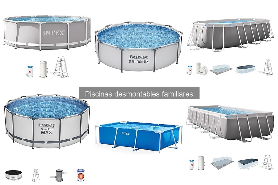 Instrucciones para instalar una piscina desmontable familiar