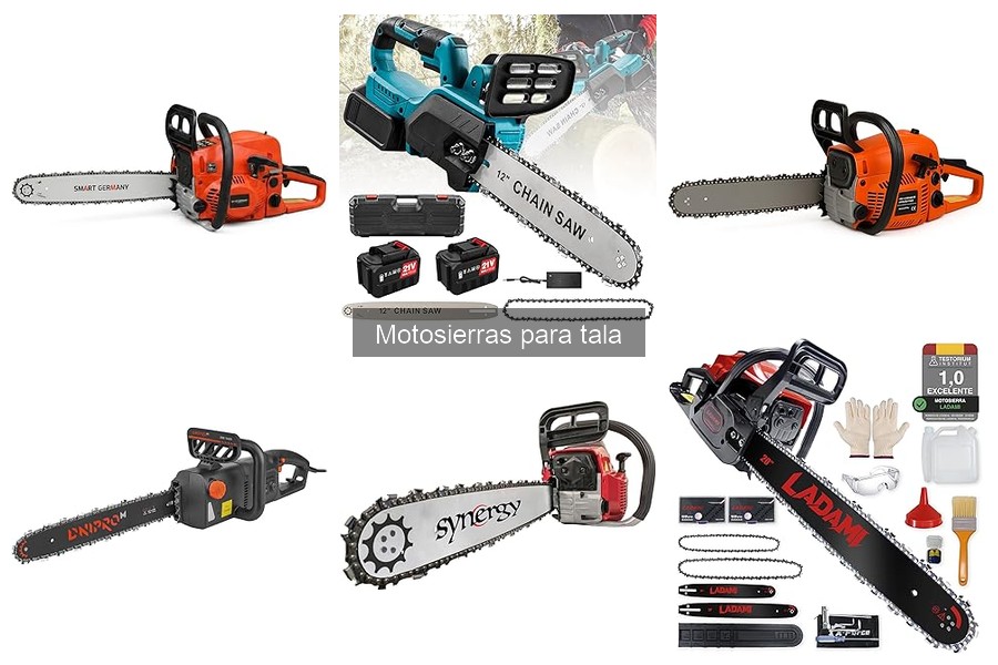 Instrucciones para usar motosierra de manera segura