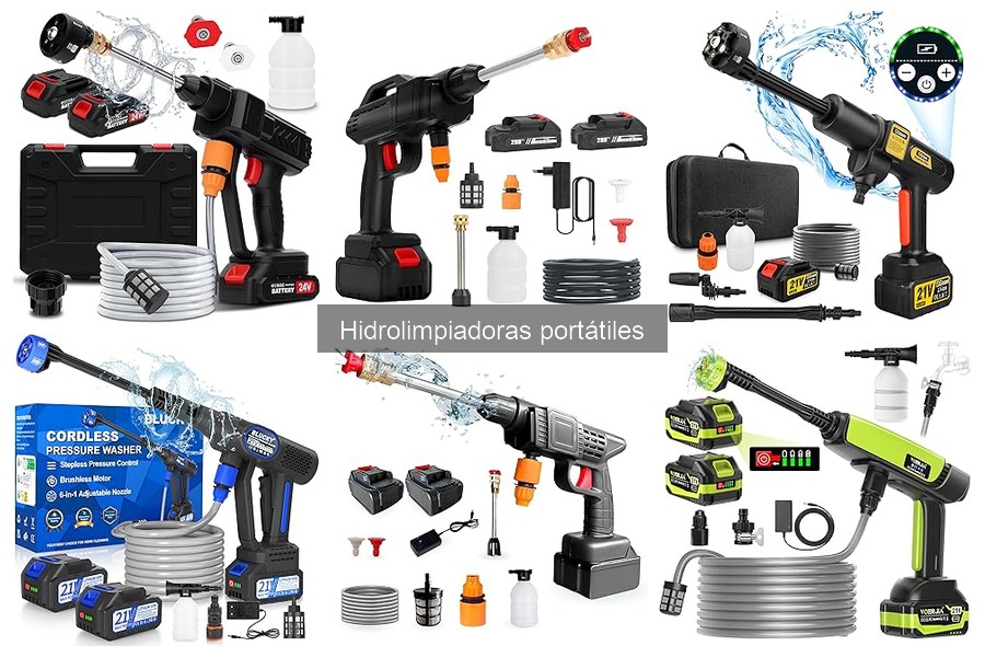 La mejor hidrolimpiadora portátil para uso doméstico