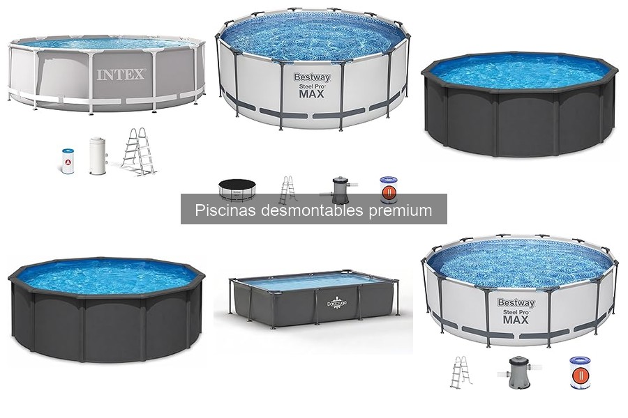 La mejor piscina desmontable premium para familias con niños