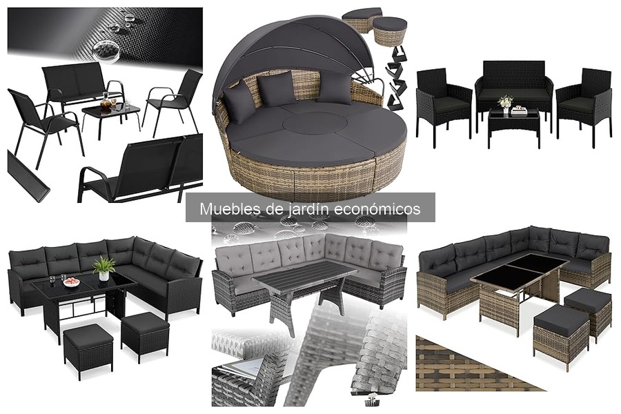 ** Los 3 Muebles de Jardín Económicos Más Populares en 2023